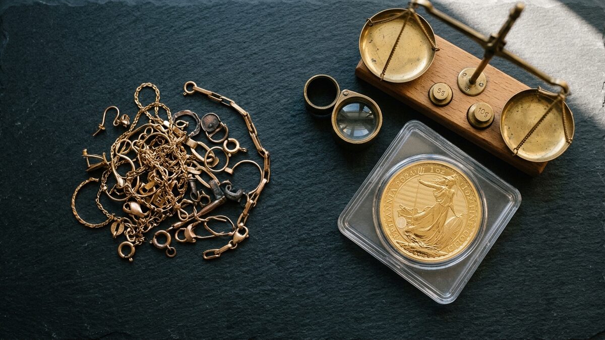 Scrap Gold vs Coin Payouts: Why the Same Weight of Gold Pays Differently